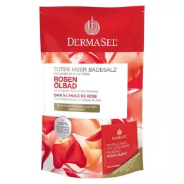 DERMASEL Negyvosios jūros vonios druska + rožių SPA, 1 p