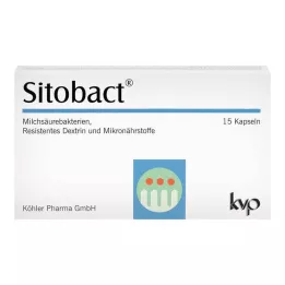 SITOBACT kapsulės, 15 vnt