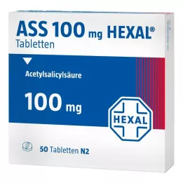 ASS 100 HEXAL tablečių, 50 vnt