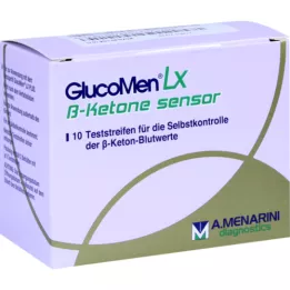 GLUCOMEN LX Plus Ketone Sensor testo juostelės, 10 vnt