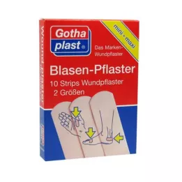 GOTHAPLAST Odos pūsliniai pleistrai, 10 vnt