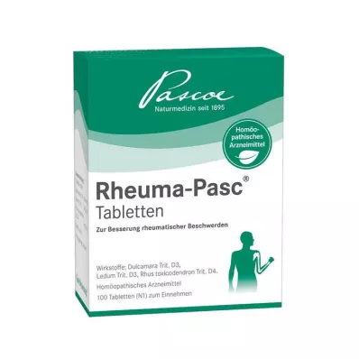 RHEUMA PASC Tabletės, 100 vnt RHEUMA PASC Tabletės, 100 vnt
