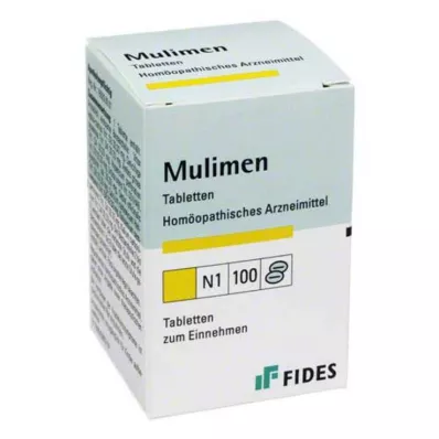 MULIMEN Tabletės, 100 vnt