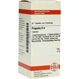 PROPOLIS D 4 tabletės, 80 vnt