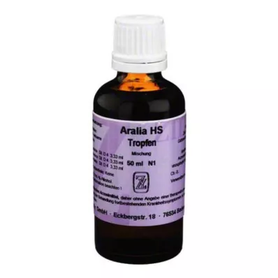 ARALIA HS Lašai, 50 ml
