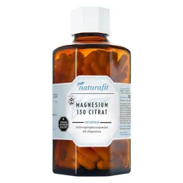 Naturafit Magnesium 130 Citr kapsulės, 240 vnt