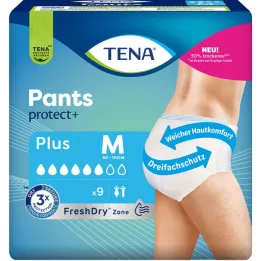 TENA PANTS plius M ConfioFit vienkartinės kelnės, 9 vnt