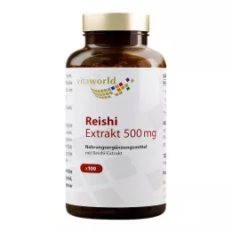 REISHI EXTRAKT 500 mg kapsulės, 100 vnt