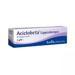 ACICLOBETA Kremas nuo peršalimo, 2 g