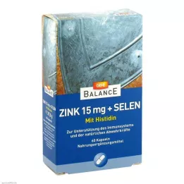 GEHE BALANCE Cinkas 15 mg + selenas kapsulės, 60 vnt