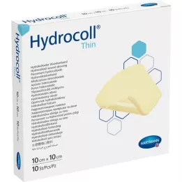 HYDROCOLL plonas žaizdos tvarstis 10x10 cm, 10 vnt