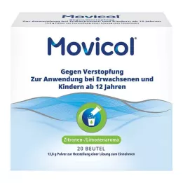 MOVICOL Paketėliai su milteliais geriamam vartojimui, 20 vnt