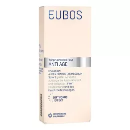 EUBOS Anti Age Hyaluron Eye Contour Cream serumas, 15 ml