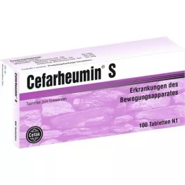 CEFARHEUMIN S tabletės, 100 vnt