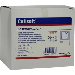 CUTISOFT „Schlitz“ vilnos kompresai, 50x2 vnt