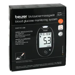 Beurer GL44 mmol/l kraujo gliukozės matuoklis, 1 vnt