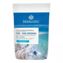 DERMASEL Negyvosios jūros vonios druska gryna, 5 kg