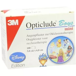 OPTICLUDE 3M Disney berniukų mini 2537MDPB-100, 100 vnt