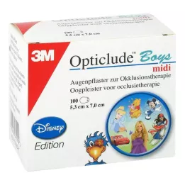 OPTICLUDE 3M Disney boys midi 2538MDPB-100, 100 vnt