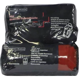 VERBANDTASCHE Motociklas mini DIN 13167 + gerai matoma liemenė, 1 vnt