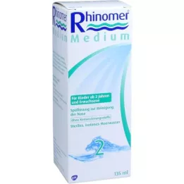 RHINOMER 2 vidutinis tirpalas, 135 ml