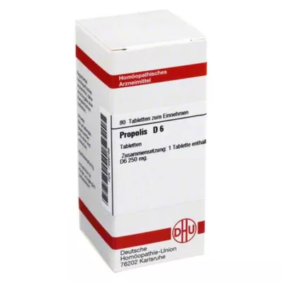 PROPOLIS D 6 tabletės, 80 vnt PROPOLIS D 6 tabletės, 80 vnt