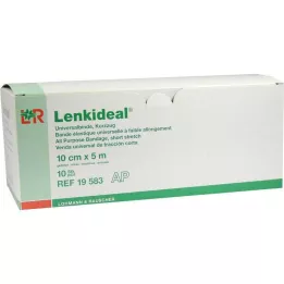 LENKIDEAL Idealus b.10 cmx5 m baltas be tvarsčio, laisvas, 10 vnt