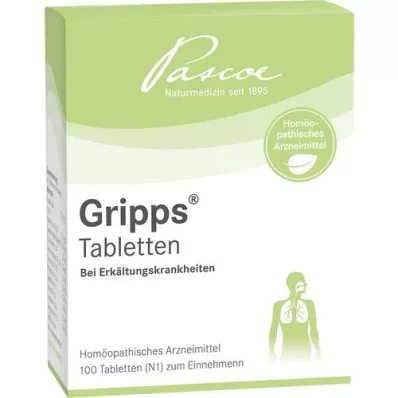 GRIPPS Tabletės, 100 vnt