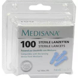 MEDITOUCH Lancets International, 100 vnt