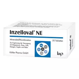 INZELLOVAL NE Plėvele dengtos tabletės, 50 vnt