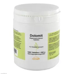 DOLOMIT Magnio kalcio tabletės, 1000 vnt
