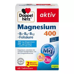 DOPPELHERZ Magnio 400 mg tabletės, 60 vnt