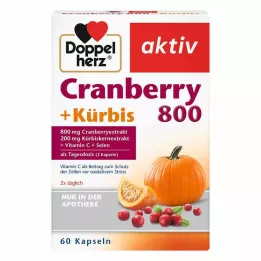 DOPPELHERZ Spanguolių+Moliūgų kapsulės, 60 vnt