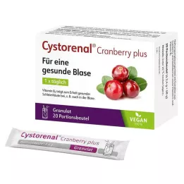 CYSTORENAL Cranberry plus, 20 vnt
