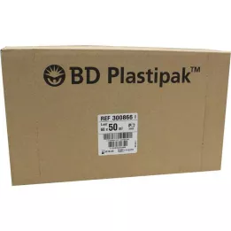 BD PLASTIPAK Spr.50 ml Luer ekscentrikas, 60X50 ml