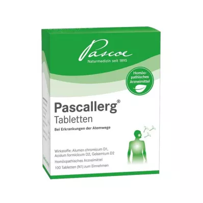 PASCALLERG Tabletės, 500 vnt PASCALLERG Tabletės, 500 vnt