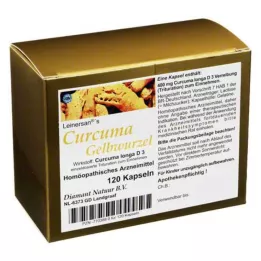 CURCUMA GELBWURZEL Kapsulės, 120 vnt