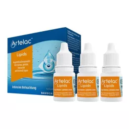 ARTELAC Lipidai MD Akių gelis, 3X10 g