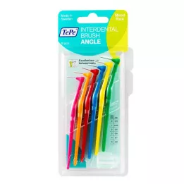 TEPE Tarpdančių šepetėlis Angle mišrus, 6 vnt