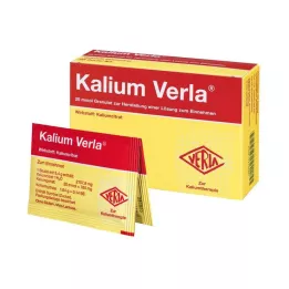 KALIUM VERLA Granulių maišelis, 20 vnt