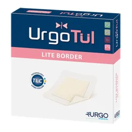 Urgotül Lite Border 8x8 cm tvarstis, 10 vnt