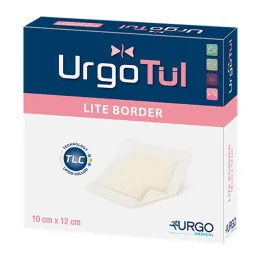 Urgotül Lite Border 10x12 cm tvarstis, 10 vnt