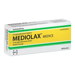 MEDIOLAX Medice skrandyje neirios tabletės, 50 vnt