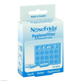Nosies sekreto aspiratoriaus higienos filtras Nosefrida, 20 vnt