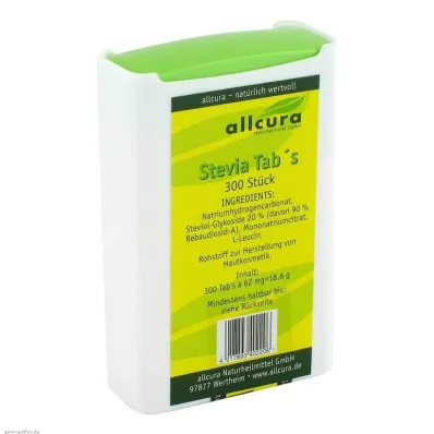 Stevia Tabs tabletės, 300 vnt