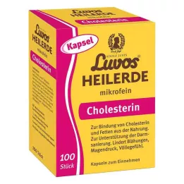 LUVOS Gydomojo molio mikrosmulkios kapsulės, 100 vnt