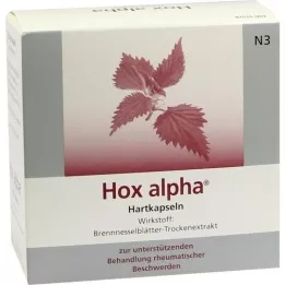 HOX alfa kietos kapsulės, 100 vnt