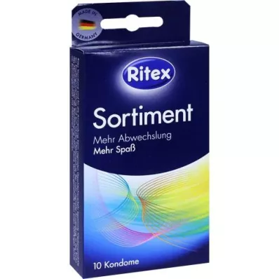 RITEX Prezervatyvų asortimentas, 10 vnt