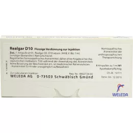 REALGAR D 10 ampulės, 8X1 ml