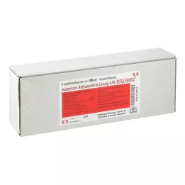 ISOTONISCHE NaCl tirpalas 0,9 % Eifelfango, 5X100 ml